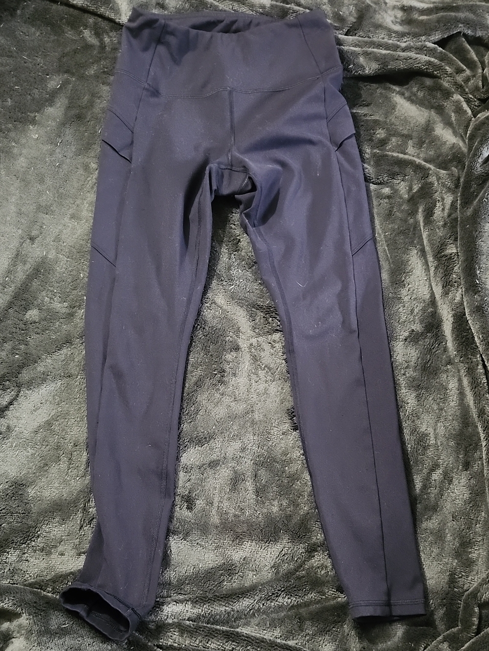 Avalanche Black High-Waist Leggings